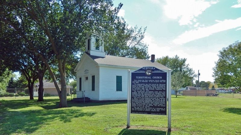 Territorial Church Marker image. Click for full size.