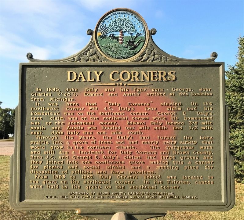 Daly Corners Marker image. Click for full size.
