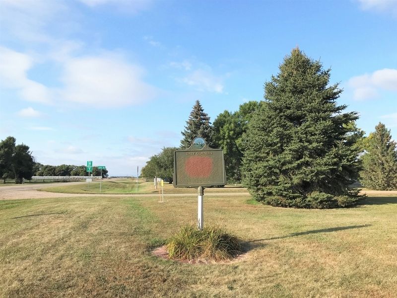 Daly Corners Marker, from the south image. Click for full size.
