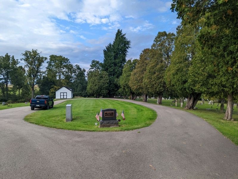 Original Site of Neshannock Presbyterian Church Marker. Click for full size. Original Site of Neshannock Presbyterian Church Marker image. Click for full size.