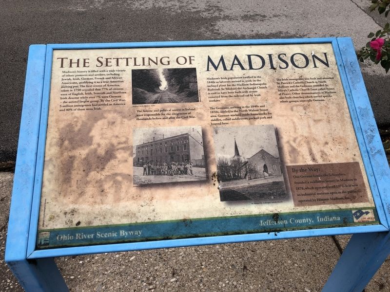 The Settling of Madison Marker image. Click for full size.
