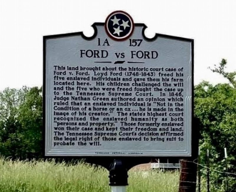 Ford vs. Ford Marker. Click for full size. Ford vs. Ford Marker image. Click for full size.