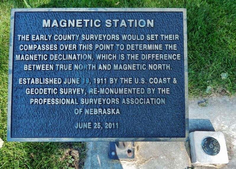 Magnetic Station Marker image. Click for full size.