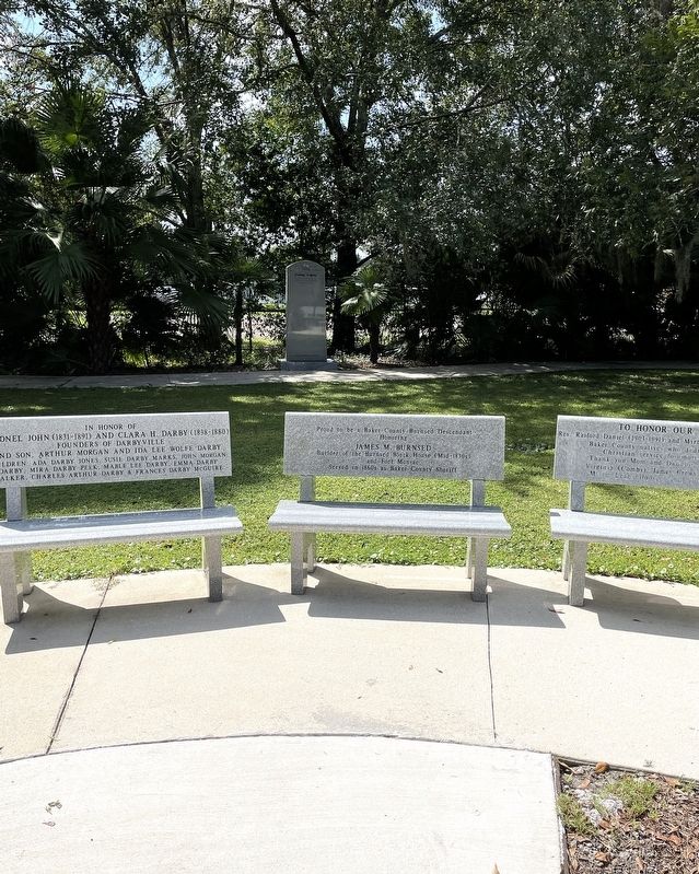 James M. Burnsed Marker (center marker). Click for full size. James M. Burnsed Marker (center marker) image. Click for full size.