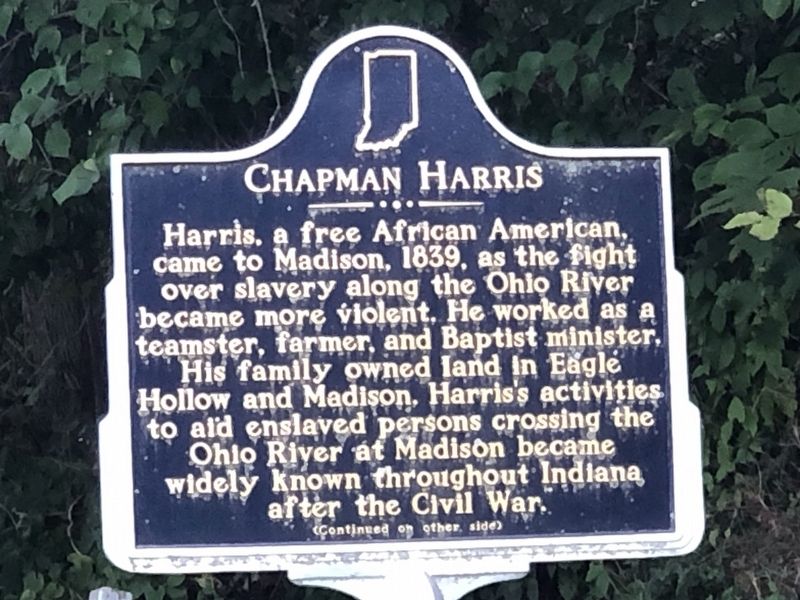 Chapman Harris Marker (side A) image. Click for full size.