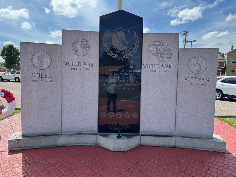 Crestline War Memorial image. Click for full size.