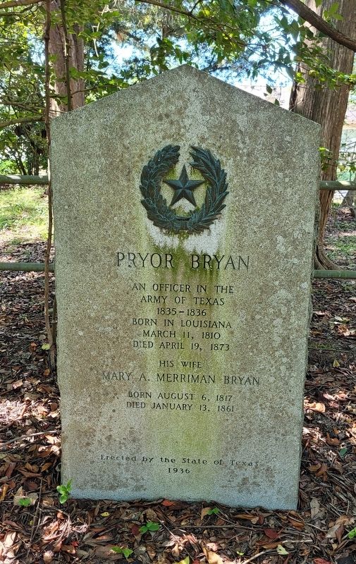 Pryor Bryan Marker image. Click for full size.