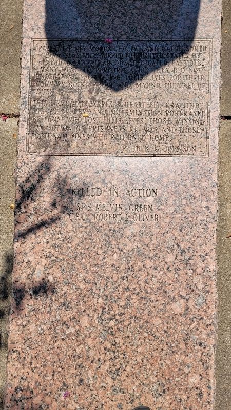 Ground Marker - Vietnam Veterans Memorial. Click for full size. Ground Marker - Vietnam Veterans Memorial image. Click for full size.