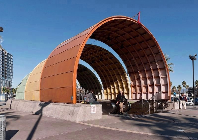 North Hollywood Metro Station. Click for full size. North Hollywood Metro Station image. Click for full size.
