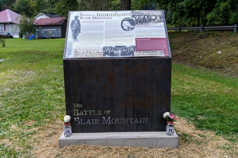 Battle of Blair Mountain Marker image. Click for full size.