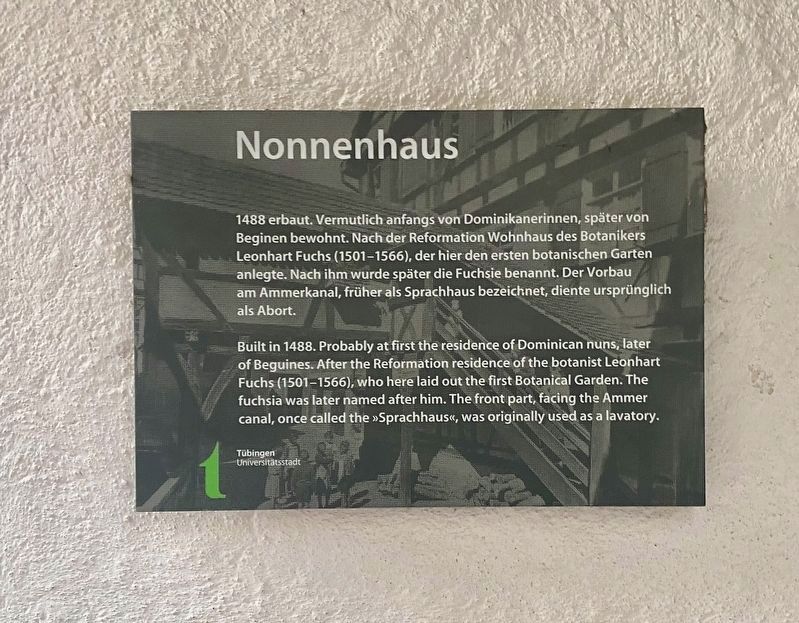 Nonnenhaus / Nunnery Marker image. Click for full size.
