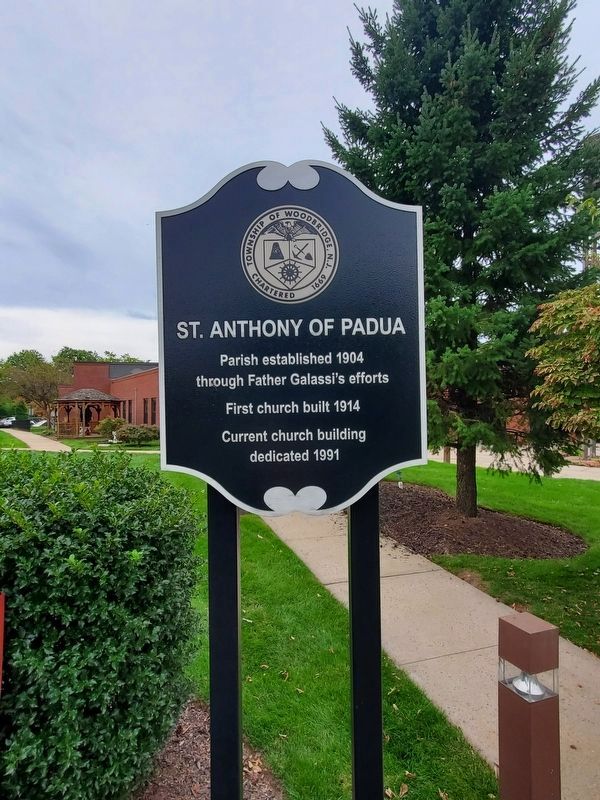St. Anthony of Padua Parish, Port Reading Marker image. Click for full size.