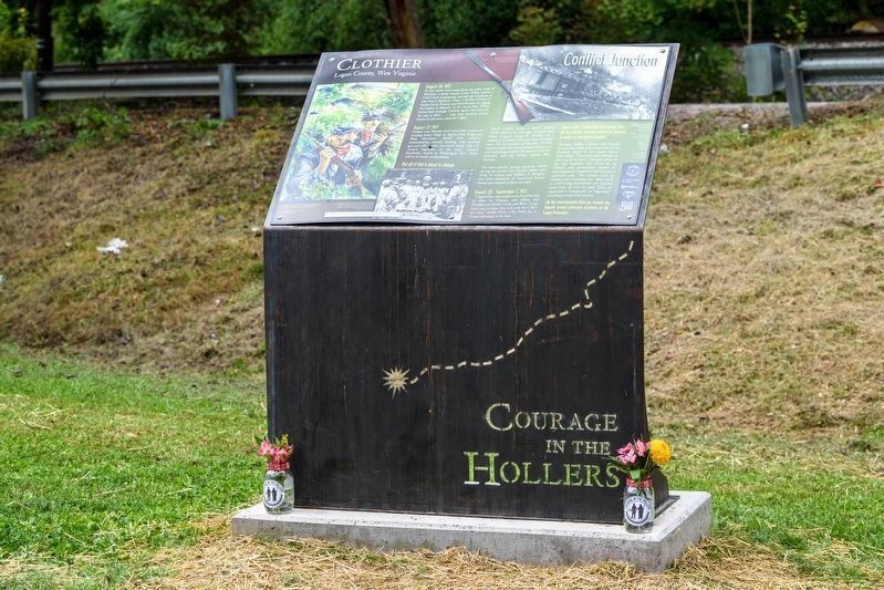 Clothier Marker. Click for full size. Clothier Marker image. Click for full size.