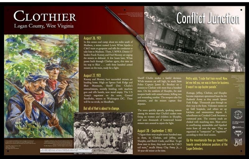 Clothier Marker. Click for full size. Clothier Marker image. Click for full size.