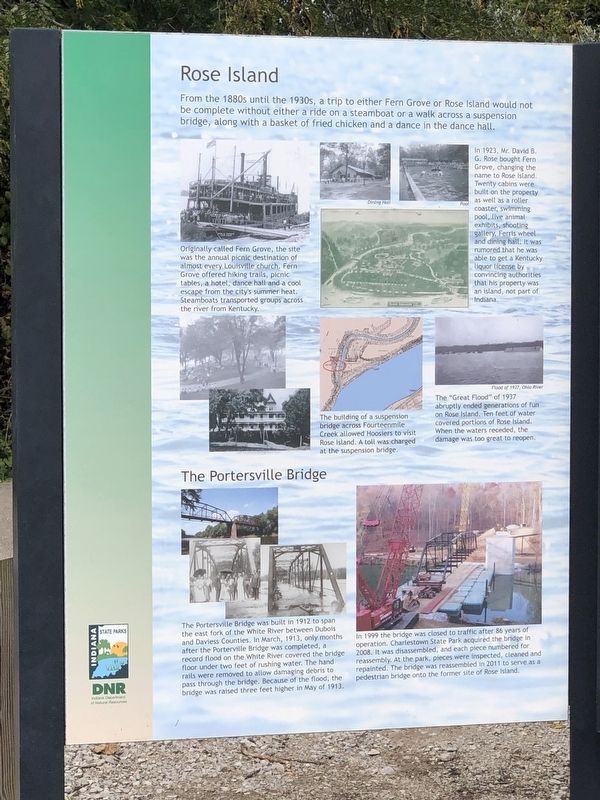Rose Island Marker image. Click for full size.