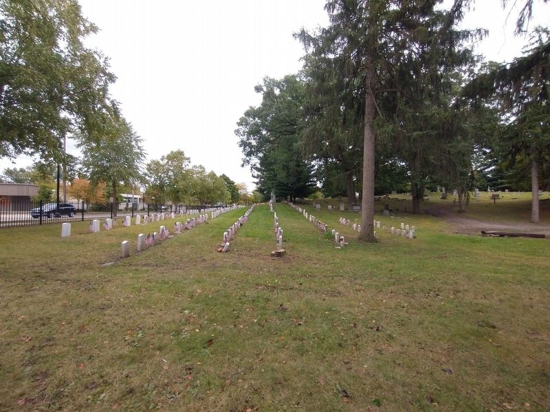 Mount Evergreen Cemetery. Click for full size. Mount Evergreen Cemetery image. Click for full size.