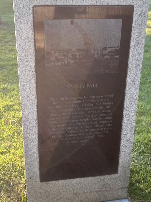 Vanity Fair Marker. Click for full size. Vanity Fair Marker image. Click for full size.