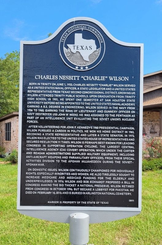 Charles Nesbitt "Charlie" Wilson Marker image. Click for full size.