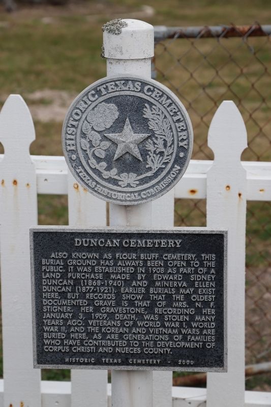 Duncan Cemetery Marker image. Click for full size.