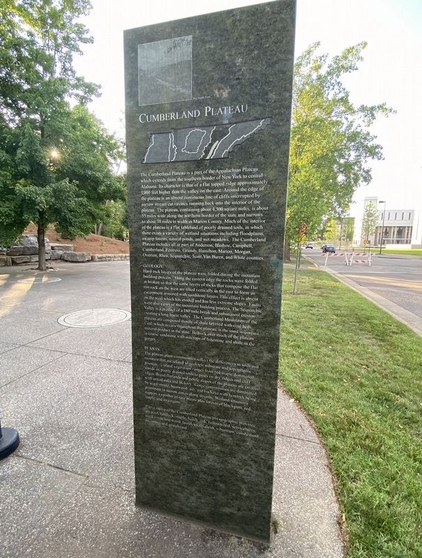 Ridge and Valley / Cumberland Plateau Marker image. Click for full size.