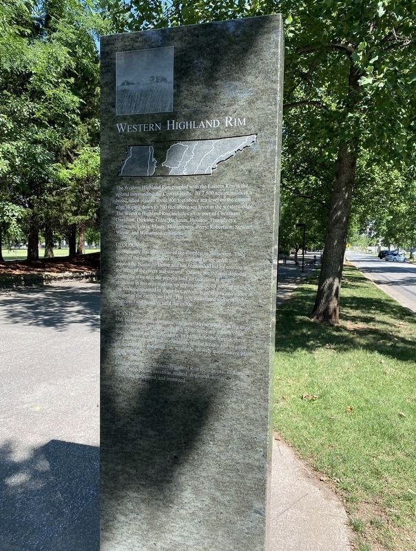Western Highland Rim Marker image. Click for full size.