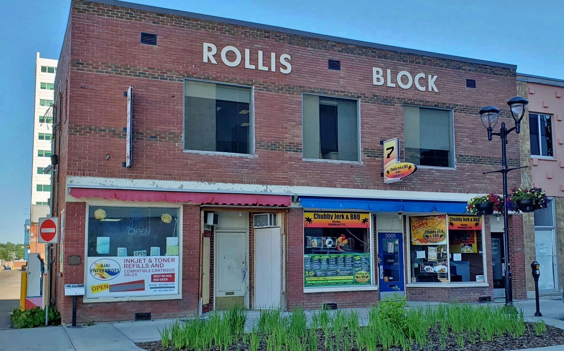 Rollis Block (<i>west/front elevation</i>) image. Click for full size.