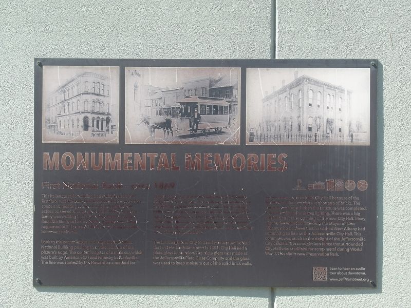 Monumental Memories Marker. Click for full size. Monumental Memories Marker image. Click for full size.