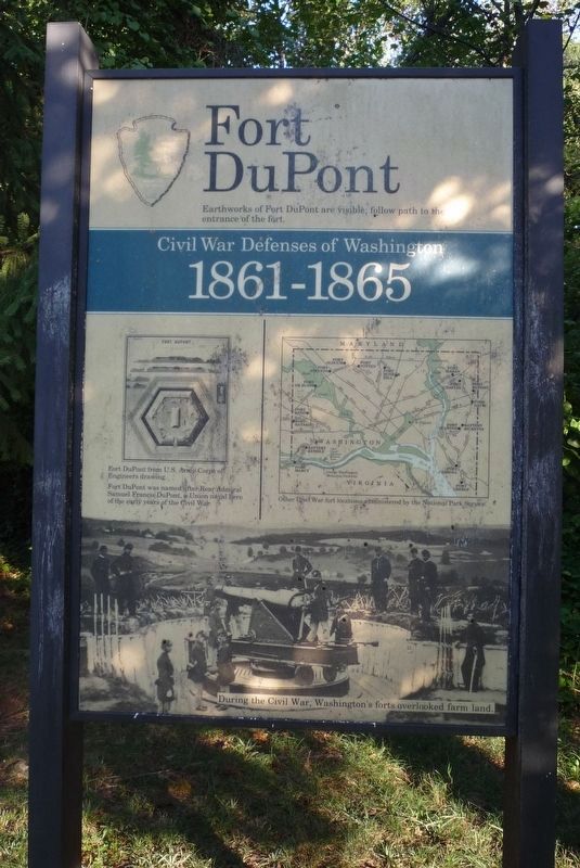 Fort DuPont Marker image. Click for full size.