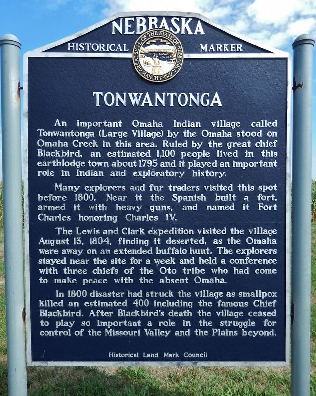 Tonwantonga Marker image. Click for full size.