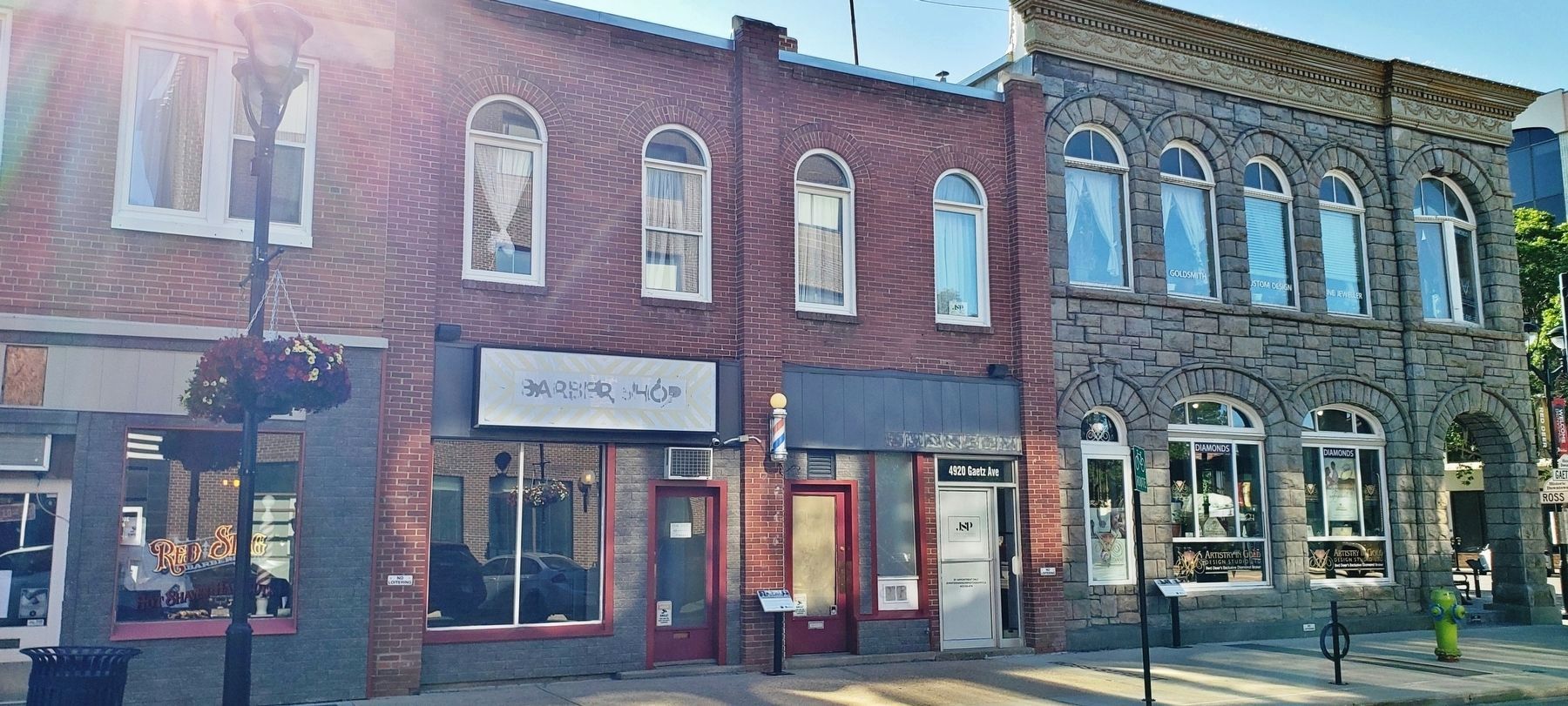 Snell-Dodds Block (<i>east/front elevation</i>) image. Click for full size.