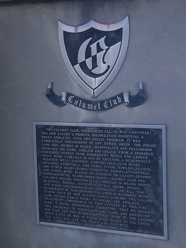 Calumet Club Marker image. Click for full size.