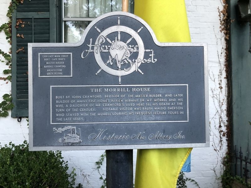 The Morrill House Marker image. Click for full size.