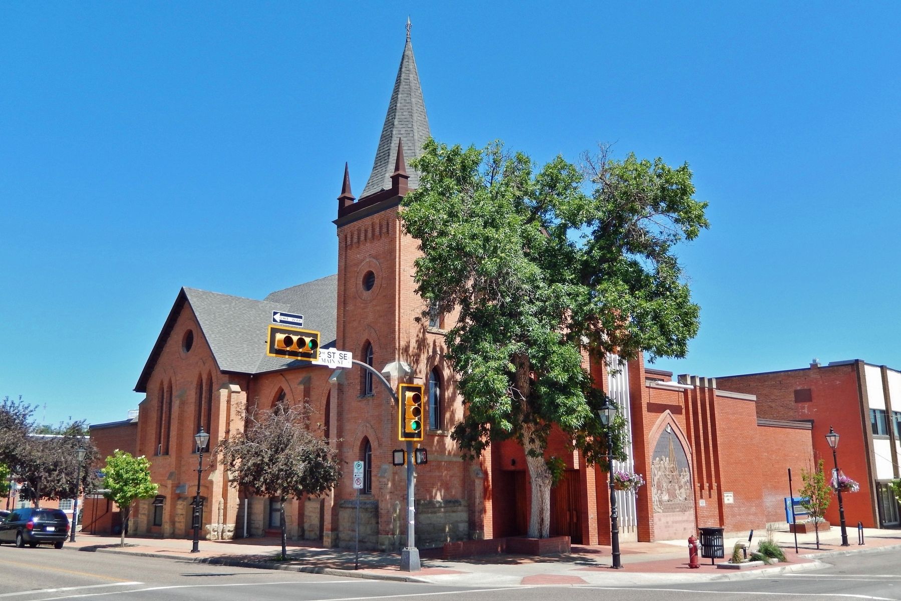 St. John's Presbyterian Church (<i>southwest elevation</i>) image. Click for full size.