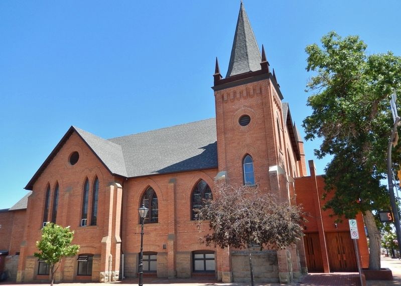 St. John's Presbyterian Church (<i>west elevation</i>). Click for full size. St. John's Presbyterian Church (<i>west elevation</i>) image. Click for full size.