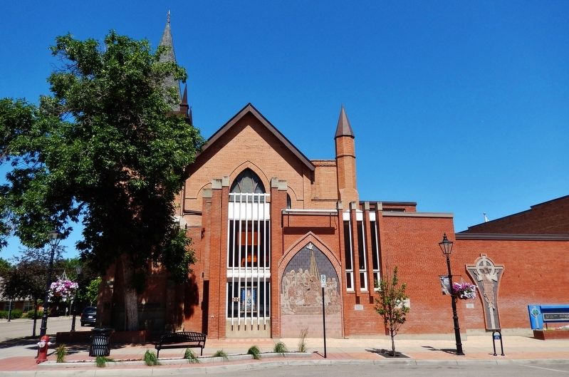 St. John's Presbyterian Church (<i>south elevation</i>) image. Click for full size.