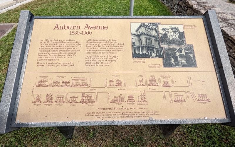 Auburn Avenue Marker image. Click for full size.