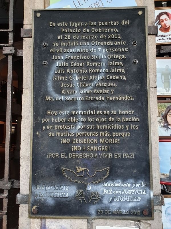 Temixco Massacre Marker image. Click for full size.