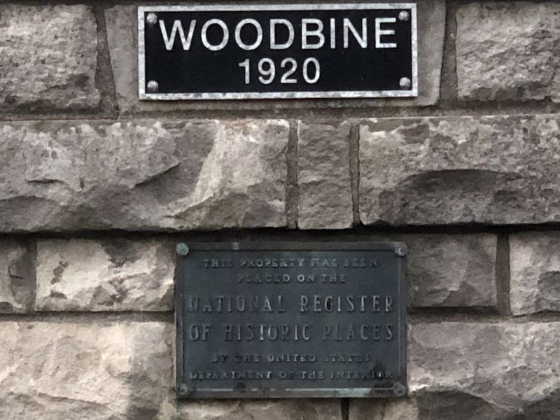 Woodbine Marker image. Click for full size.