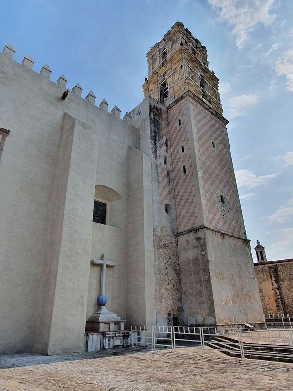 The Tower of the Cathedral of Cuernavaca. Click for full size. The Tower of the Cathedral of Cuernavaca image. Click for full size.