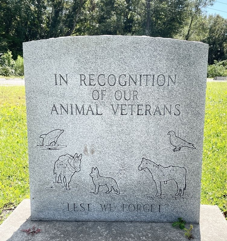 Animal Veterans Marker image. Click for full size.