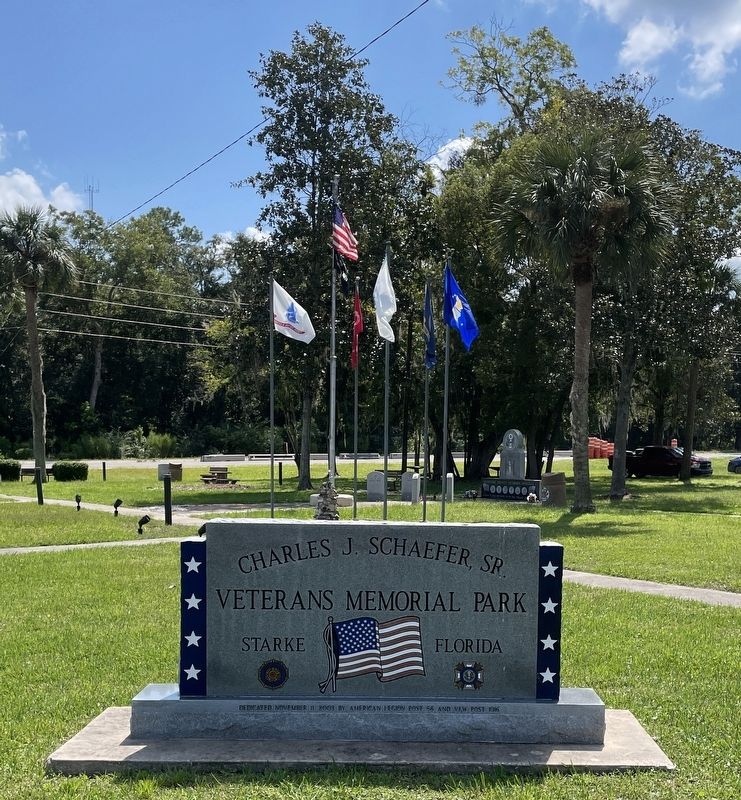 Charles L. Schaffer, Sr. Veterans Memorial Park image. Click for full size.