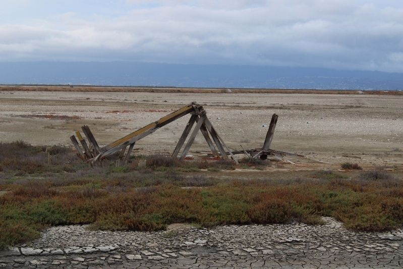 Remnants of an Archimedes Screw pump image. Click for full size.