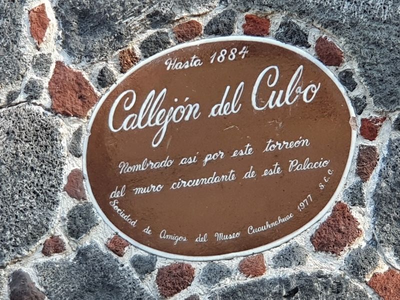 Callejn del Cubo Marker image. Click for full size.