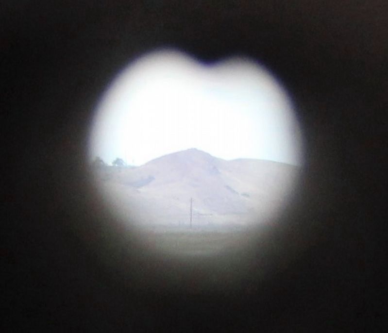 View of Mission Peak Through the Tube image. Click for full size.