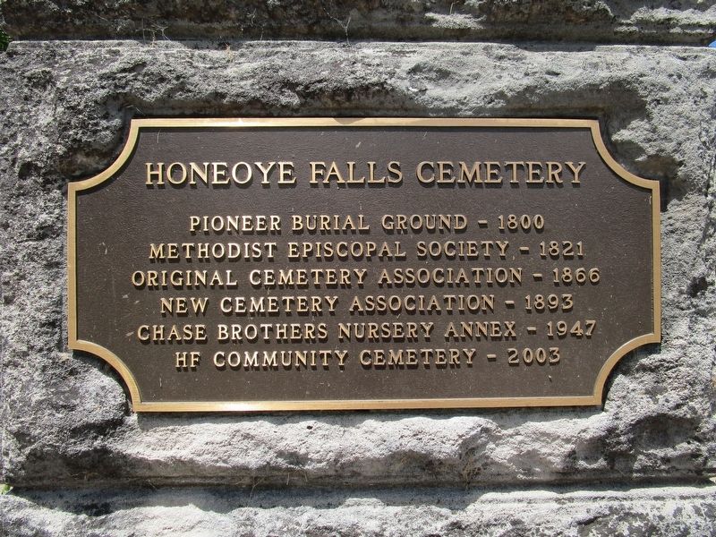 Honeoye Falls Cemetery image. Click for full size.