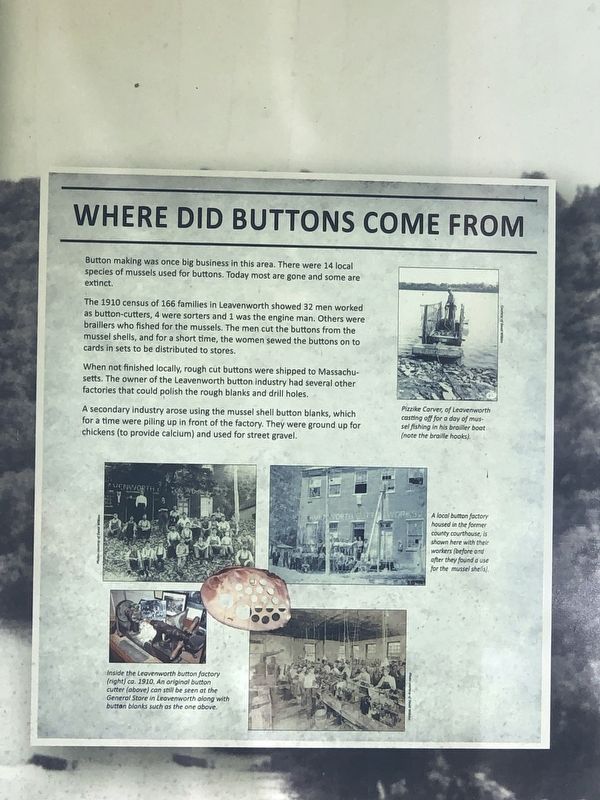 Where Did Buttons Come From Marker image. Click for full size.