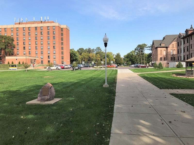 Land Grant Marker, from the south image. Click for full size.