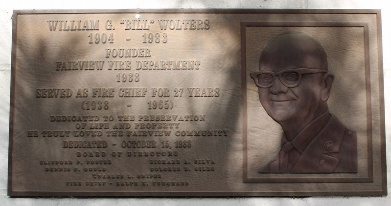 William G. "Bill" Wolters Marker image. Click for full size.