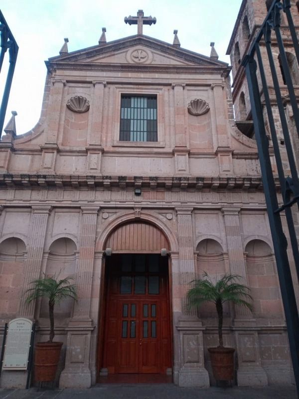 Temple of the Cross and Marker image. Click for full size.