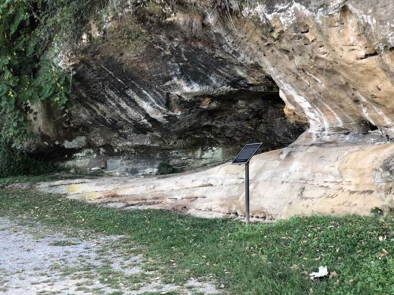 Historical Site � Lankford Cave Marker image. Click for full size.